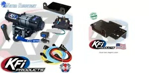 KFI 3000 LB スチール ケーブル ウインチとマウント キット クボタ RTV 900 RTV900 2004-2008 KFI 3000 LB Steel Cable Winch and Mount Kit KUBOTA RTV 900 RTV900 2004-2008 【並行輸入品】｜カスタムパーツ WORLD倉庫
