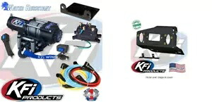 KFI 3000 LB ウインチ & マウントキット Can Am Commander 700 1000 & Max 2021-2024 KFI 3000 LB Winch & Mount Kit Can Am Commander 700 1000 & Max 2021-2024 【並行輸入品】|カスタムパーツ WORLD倉庫