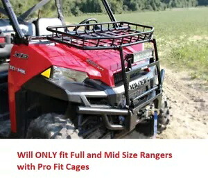 Seizmik フード ラック ホルダー ギア ポラリス レンジャー フル & ミッド サイズ 13-18 プロ フィット ケージ Seizmik Hood Rack Holder Gear Polaris Ranger Full & Mid Size 13-18 Pro Fit Cage 【並行輸入品】