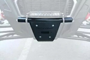 Deviant Racing フロントバンパー ブラック ポラリス RZR XP ターボ S 2018-2019 Deviant Racing Front Bumper Black Polaris RZR XP Turbo S 2018-2019 【並行輸入品】