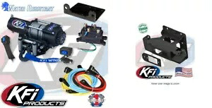 KFI 3000 LB ウインチとマウントキット Can Am Maverick X3 & Max 2017-2024 すべて KFI 3000 LB Winch and Mount Kit Can Am Maverick X3 & Max 2017-2024 ALL 【並行輸入品】