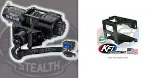 KFI 2500 LB ウインチ & マウントキット ポラリス ホークアイ 06-07 スポーツマン 300 400 08-10 KFI 2500 LB Winch & Mount Kit Polaris Hawkeye 06-07 Sportsman 300 400 08-10 【並行輸入品】