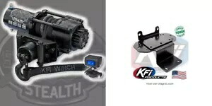 KFI 2500 LB ステルス ウインチとマウント キット ヤマハ グリズリー ライノ 450 660 700 KFI 2500 LB Stealth Winch and Mount Kit Yamaha Grizzly Rhino 450 660 700 【並行輸入品】