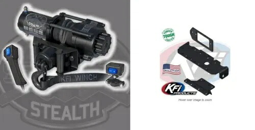 KFI 3500 LB ステルス ウインチとマウント キット ホンダ パイオニア 1000 & 5 & 6 LE 2016-2024 KFI 3500 LB Stealth Winch and Mount Kit Honda Pioneer 1000 & 5 & 6 LE 2016-2024 【並行輸入品】｜カスタムパーツ WORLD倉庫