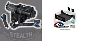 KFI 3500 LB ステルス ウインチ & マウント キット バイキング & VI 14-24 ウルヴァリン X2 X4 16-19 KFI 3500 LB Stealth Winch & Mount Kit Viking & VI 14-24 Wolverine X2 X4 16-19 【並行輸入品】|カスタムパーツ WORLD倉庫