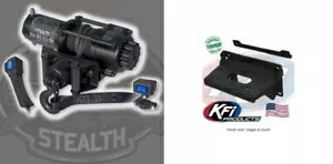 KFI 3500 LB ステルス ウインチとマウント キット Pro FX FXT FXR DX DXT 820 1000 2015-2024 KFI 3500 LB Stealth Winch and Mount Kit Pro FX FXT FXR DX DXT 820 1000 2015-2024 【並行輸入品】