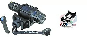 KFI 5000 LB アサルト ウインチとマウント キット Polaris RZR 1000 900 Turbo XP 一般 4 KFI 5000 LB Assault Winch and Mount Kit Polaris RZR 1000 900 Turbo XP General 4 【並行輸入品】