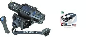KFI 5000 LB アサルト ウインチとマウント キット Polaris RZR XP 900 および 4 2011-2014 KFI 5000 LB Assault Winch and Mount Kit Polaris RZR XP 900 and 4 2011-2014 【並行輸入品】