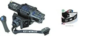 KFI 5000 LB アサルト ウインチとマウント キット ポラリス エース 325 500 570 900 SP 2014-2019 KFI 5000 LB Assault Winch and Mount Kit Polaris Ace 325 500 570 900 SP 2014-2019 【並行輸入品】