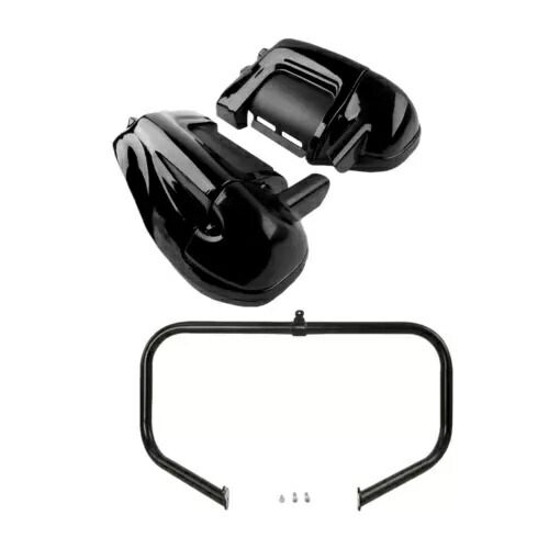 下部通気フェアリング エンジンガード クラッシュバー ハーレーツーリング 2009-2013 に適合 Lower Vented Fairings Engine Guard Crash Bar Fit For Harley Touring 2009-2013 【並行輸入品】