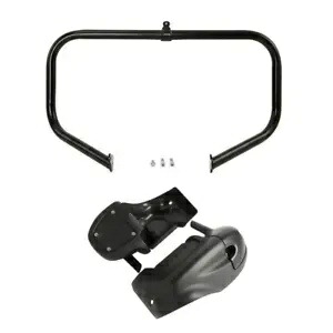 下部通気フェアリングエンジンクラッシュバーハーレーツーリングロードキング 2009-2013 に適合 Lower Vented Fairing Engine Crash Bar Fit For Harley Touring Road King 2009-2013 【並行輸入品】