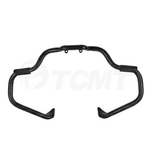 黒口ひげ高速道路エンジンガードクラッシュバーインディアンチーフテン 14-20 に適合 Black Mustache Highway Engine Guard Crash Bar Fit For Indian Chieftain 14-20 【並行輸入品】