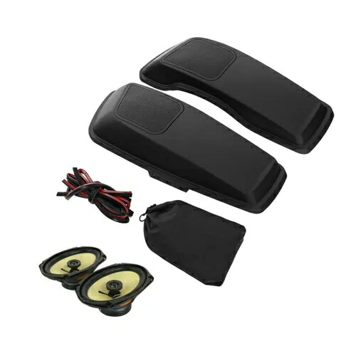 サドルバッグ蓋 6 &times; 9 インチスピーカーハーレーツーリングエレクトラストリートグライド 14-2023 に適合 Saddlebag Lid 6x9'' Speakers Fit For Harley Touring Electra Street Glide 14-2023 【並行輸入品】｜カスタムパーツ WORLD倉庫