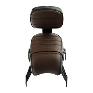ブラウン後部座席背もたれ ブラケット付き インディアンスカウトボバー 2018-2023 2019に適合 Brown Rear Seat Backrest w/ Bracket Fits For Indian Scout Bobber 2018-2023 2019 【並行輸入品】