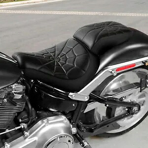 2-Up ドライバー ライダー & 助手席シートクッション ハーレー ファットボーイ 2018 以降に適合 2-Up Driver Rider & Passenger Seat Cushion Fit For Harley Fat Boy 2018-Later 【並行輸入品】