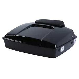 ブラック レイザー パック トランク ハーレー ツアー パック ツーリング ストリート ロード グライド 97-08 に適合 Black Razor Pack Trunk Fit For Harley Tour Pak Touring Street Road Glide 97-08 【並行輸入品】