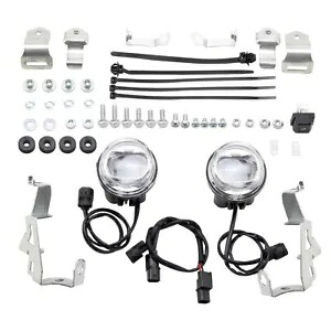 オートバイ LED フォグランプアタッチメントキットホンダゴールドウィング GL1800 2018-2024 に適合 Motorcycle LED Fog Lights Attachment Kit Fit For Honda Goldwing GL1800 2018-2024 【並行輸入品】