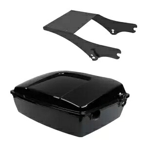 チョップドパック トランク ラッチ マウント ハーレー ツアー パック エレクトラ グライド 1997-2008 に適合 Chopped Pack Trunk Latch Mount Fit For Harley Tour Pak Electra Glide 1997-2008 【並行輸入品】