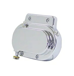 ハーレー 5 スピードトランスミッション 1990-2006 用クローム油圧クラッチエンドカバー Chrome Hydraulic Clutch End Cover For Harley 5 Speed Transmissions 1990-2006 【並行輸入品】｜カスタムパーツ WORLD倉庫