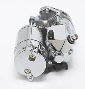 Ultima 1.75kw クローム サイドポスト ヘビーデューティ スターター ハーレー ビッグツイン 89-06用 Ultima 1.75kw Chrome Side Post Heavy Duty Starter for Harley Big Twin 89-06 【並行輸入品】