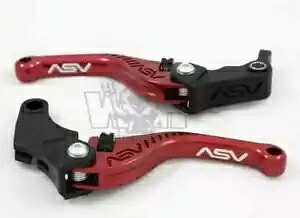 BMW M1000RR 2021-24 M1000R 2023-24 ASV F3 レバー セット ブレーキ&クラッチ ショート レッド BMW M1000RR 2021-24 M1000R 2023-24 ASV F3 Lever Set Brake & Clutch Short Red 【並行輸入品】