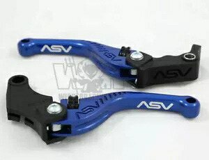CBR1000RR 2008 - 2023 ASV F3 レバー セット ブレーキ&クラッチ ブルー ショート CBR1000RR 2008 - 2023 ASV F3 Lever Set Brake & Clutch Blue Short 【並行輸入品】