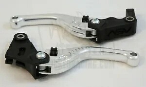 BMW S1000RR 2019 20 21 22 23 24 ASV F3 クラッチ & ブレーキ レバー セット シルバー ショート BMW S1000RR 2019 20 21 22 23 24 ASV F3 Clutch & Brake Lever Set Silver Short 【並行輸入品】
