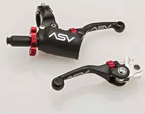 ASV F4 レバー セット プロ パック ブラック ショート ホンダ TRX450R 電動スタート 2006 - 2017 ASV F4 Lever Set Pro Pack Black Short Honda TRX450R Electric Start 2006 - 2017 【並行輸入品】