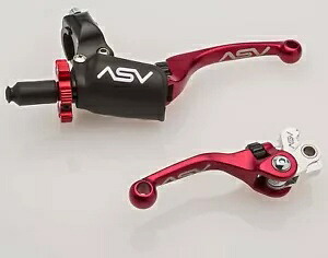ASV F4 レバー セット プロパック レッド ロング ヤマハ ラプター 660 ラプター 700 2001 - 2006 ASV F4 Lever Set Pro Pack Red Long Yamaha Raptor 660 Raptor 700 2001 - 2006 【並行輸入品】｜カスタムパーツ WORLD倉庫