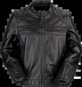 Z1R メンズ Order 3-In-1 レザー バイク ジャケット BLACK Z1R Men's Ordinance 3-In-1 Leather Motorcycle Jacket BLACK 【並行輸入品】｜カスタムパーツ WORLD倉庫