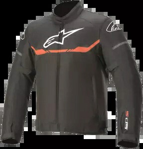 アルパインスターズ T-SP S 防水バイク ジャケット ブラック レッド Alpinestars T-SP S Waterproof Motorcycle Jacket BLACK RED 【並行輸入品】