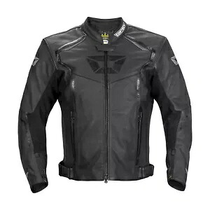 コーテック 8980-2105-05 シケイン レザー ジャケット MED ブラック Cortech 8980-2105-05 Chicane Leather Jacket MED Black 【並行輸入品】