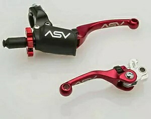 ASV F4 ブレーキ クラッチ レバー プロ パック レッド ホンダ CRF450X 2019 20 21 22 23 ASV F4 Brake Clutch Levers Pro Pack Red Honda CRF450X 2019 20 21 22 23 【並行輸入品】