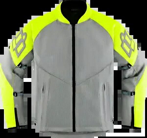 Icon 2820-5946 メッシュ AF ジャケット ラージ ハイビズ Icon 2820-5946 Mesh AF Jacket Large Hi Viz 【並行輸入品】｜カスタムパーツ WORLD倉庫