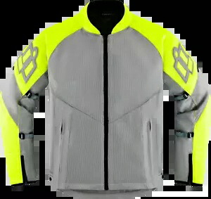 アイコン 2820-5948 メッシュ AF ジャケット 2XL ハイビズ Icon 2820-5948 Mesh AF Jacket 2XL Hi Viz 【並行輸入品】｜カスタムパーツ WORLD倉庫