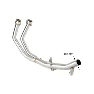 ホンダ XL750 Transalp 2023-2024 オートバイの排気ヘッドミッドリンクパイプスリップオン For Honda XL750 Transalp 2023-2024 Motorcycle Exhaust Head Mid Link Pipe Slip-on 【並行輸入品】