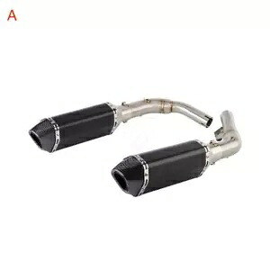 ホンダ CBF1000 2006-2010 CBF 1000 オートバイの排気管ミッドリンクパイプ For Honda CBF1000 2006-2010 CBF 1000 Motorcycle Exhaust Pipe With Mid Link Pipe 【並行輸入品】