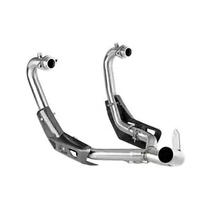 MOTO GUZZI V85TT 2021-2023 V85 V 85 TT オートバイの排気ヘッドリンクパイプ For MOTO GUZZI V85TT 2021-2023 V85 V 85 TT Motorcycle Exhaust Head Link Pipe 【並行輸入品】