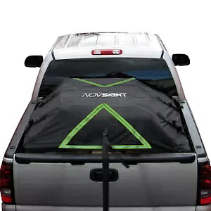 NOVSIGHT トラックの荷台カバー 6.5FT トノーカバー 調節可能なストラップ付き フォード F-150用 NOVSIGHT Truck Bed Cover 6.5FT Tonneau Cover w/ Adjustable Straps For Ford F-150 【並行輸入品】
