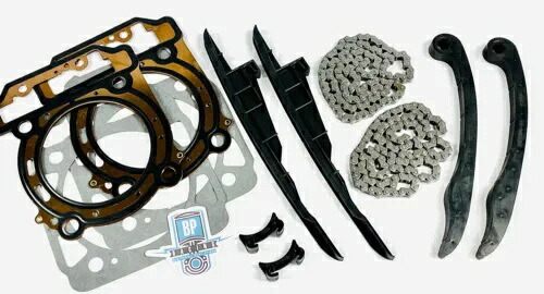 レネゲード 1000 1000R MAX PRO カムチェーンガイド タイミングガイド 両ヘッドガスケット Renegade 1000 1000R MAX PRO Cam Chain Guides Timing Guide Both Heads Gaskets 【並行輸入品】