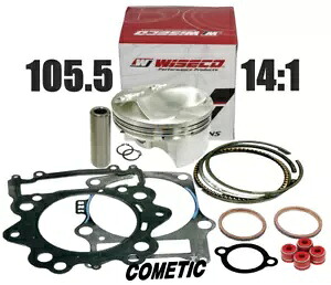 Raptor 700 14:1 ビッグ ボア ピストン 105.5mm 734cc Wiseco Hi Comp レース ガス ガスケット Raptor 700 14:1 Big Bore Piston 105.5mm 734cc Wiseco Hi Comp Race Gas Gaskets 【並行輸入品】