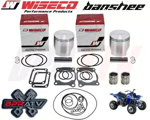 Banshee 350 64mm ストックボア Wiseco ピストンベアリング クールヘッド O リング ガスケットキット Banshee 350 64mm Stock Bore Wiseco Pistons Bearings Cool Head O-Ring Gasket Kit 【並行輸入品】