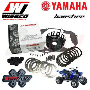 ヤマハ バンシー 350 WISECO ヘビーデューティ ビレット クラッチ バスケット プレート スプリング ガスケット Yamaha Banshee 350 WISECO Heavy Duty Billet Clutch Basket Plates Springs Gasket 【並行輸入品】