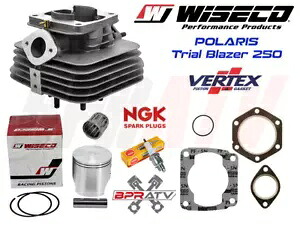 BPRATV Wiseco バーテックス シリンダー ピストン ガスケット キット ポラリス トレイル ブレイザー エクスプローラー 250 BPRATV Wiseco Vertex Cylinder Piston Gasket Kit Polaris Trail Blazer Xplorer 250 【並行輸入品】｜カスタムパーツ WORLD倉庫