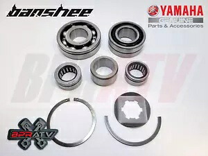 ヤマハ バンシー 純正 OEM トランスミッション ベアリング サークリップ カラー ロック ワッシャー キット Yamaha Banshee Genuine OEM Transmission Bearings Circlip Collar Lock Washer Kit 【並行輸入品】|カスタムパーツ WORLD倉庫
