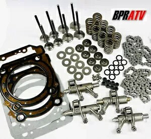 アウトランダー 800 EFI バルブ、バルブ スプリング、ロッカー、最も完全なヘッド再構築キット Outlander 800 EFI Valves Valve Springs Rockers Most Complete Head Rebuild Kit 【並行輸入品】