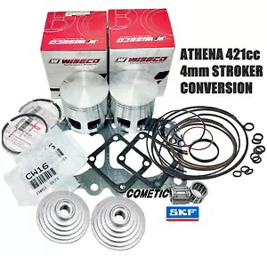 バンシー 392 カブ サーバル 再構築キット Wiseco ピストン トップエンドやり直しアセンブリ部品 Banshee 392 Cub Serval Rebuild Kit Wiseco Pistons Top End Redo Assembly Parts 【並行輸入品】