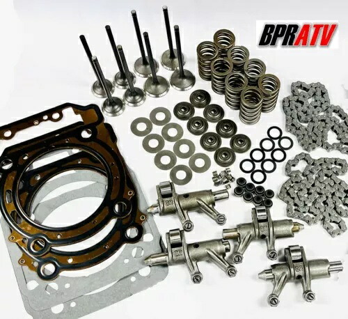 Maverick 800 MAX バルブ、バルブ スプリング、ロッカー、最も完全なヘッド再構築キット Maverick 800 MAX Valves Valve Springs Rockers Most Complete Head Rebuild Kit 【並行輸入品】