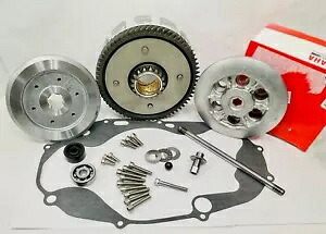 Banshee OEM クラッチ プッシャー バスケット ハブ 完全なパフォーマンス再構築チタン ボルト Banshee OEM Clutch Pusher Basket Hub Complete Performance Rebuild Titanium Bolts 【並行輸入品】