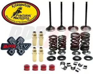 TRX 400EX 400 400X キブルホワイト + 1 バルブ スプリング コンプリート バルブ ヘッド再構築キット TRX 400EX 400 400X Kibblewhite +1 Valves Springs Complete Valve Head Rebuild Kit 【並行輸入品】